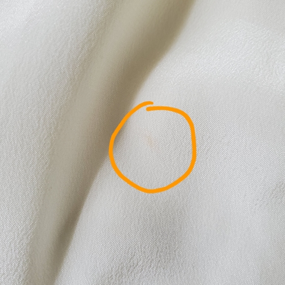 LINE & DOT 100% Silk Button Down Blo… - Picture 6 of 6